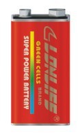 9V碳性電池，遙控車電池，呼（hū）叫器電池，儀表電（diàn）池，報警器電池